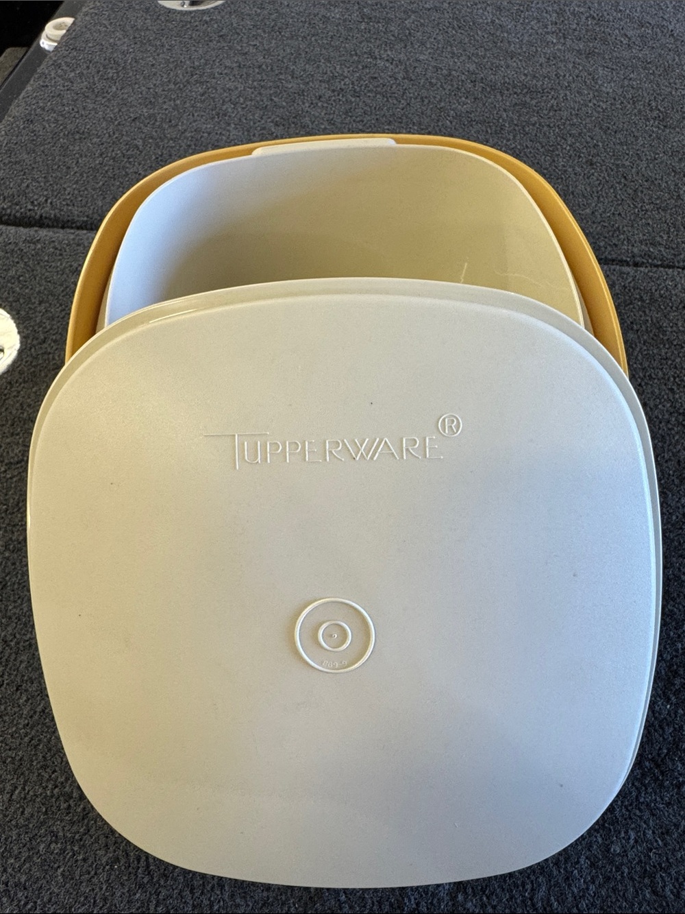 Vintage Tupperware Steamer with Basket Insert